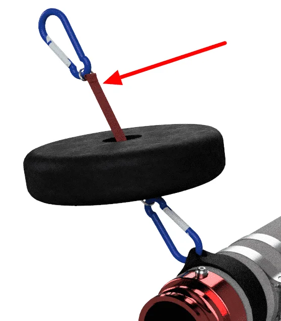 Hose Suspension Cable (2 pcs.)